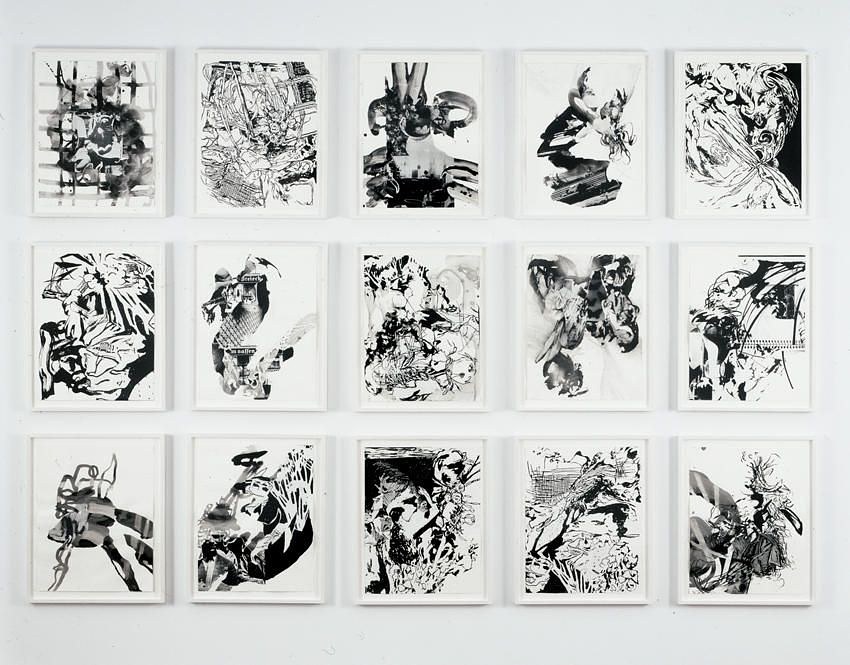 Charline von Heyl, Untitled at Petzel, photo 11