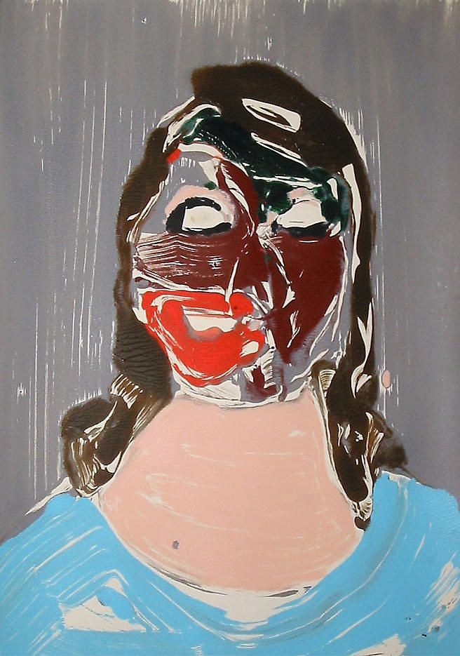 Nicola Tyson, Heads at Petzel, photo 4