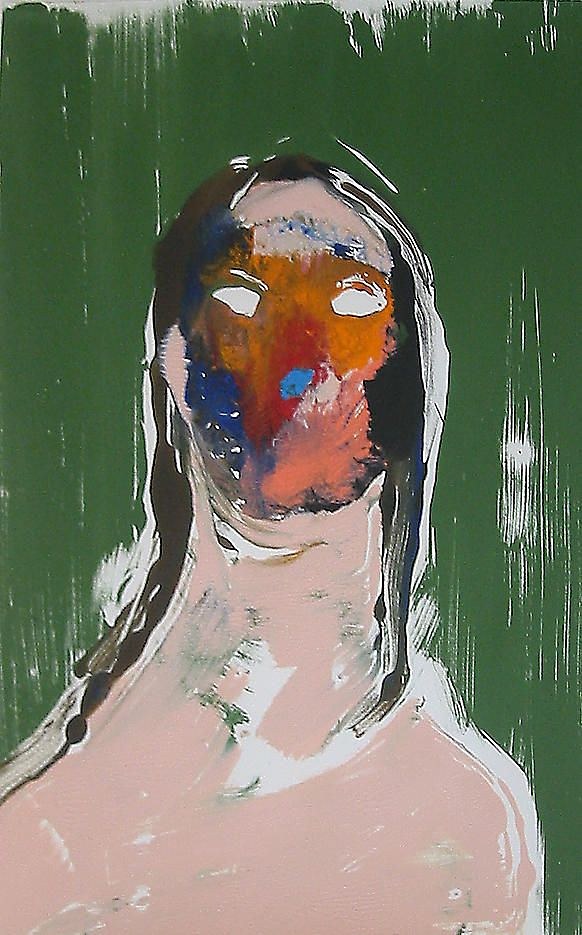 Nicola Tyson, Heads at Petzel, photo 2