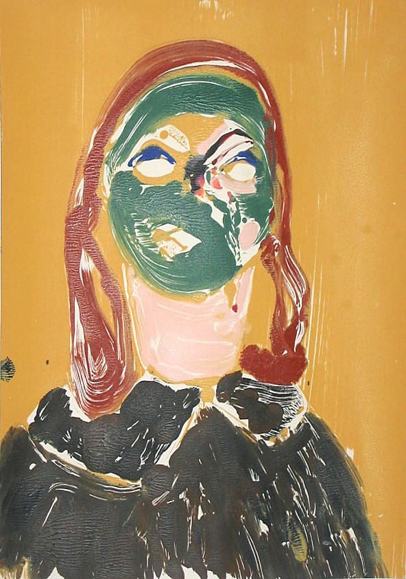 Nicola Tyson, Heads at Petzel, photo 5