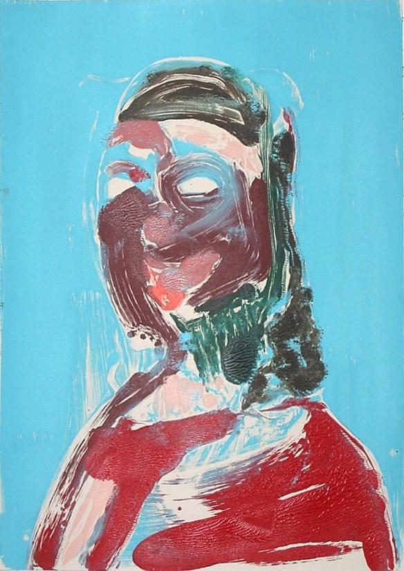 Nicola Tyson, Heads at Petzel, photo 8