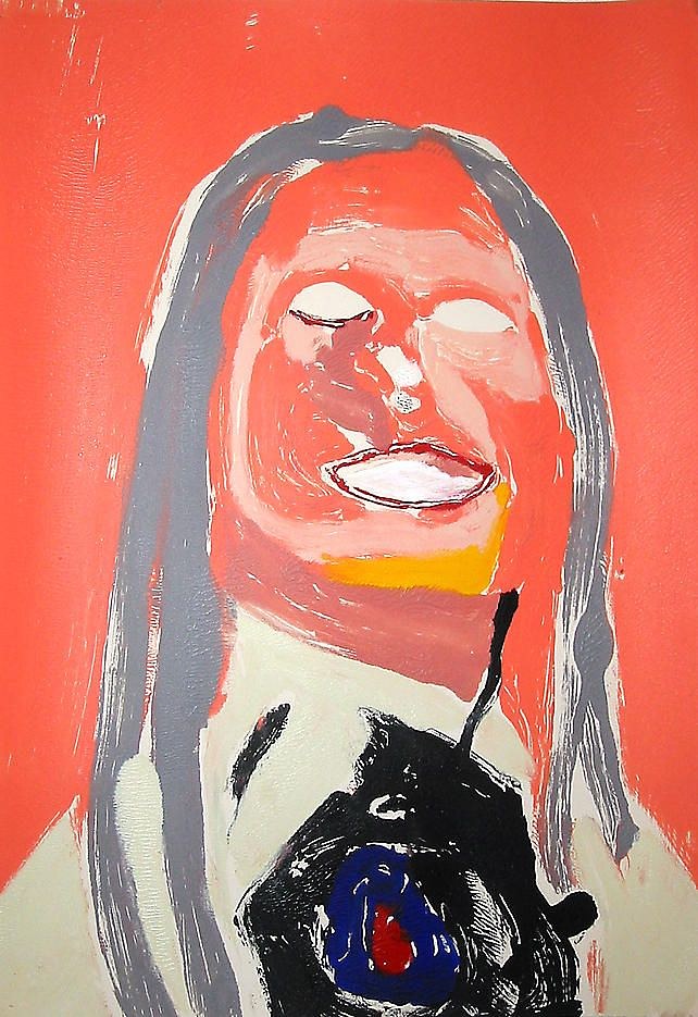 Nicola Tyson, Heads at Petzel, photo 9