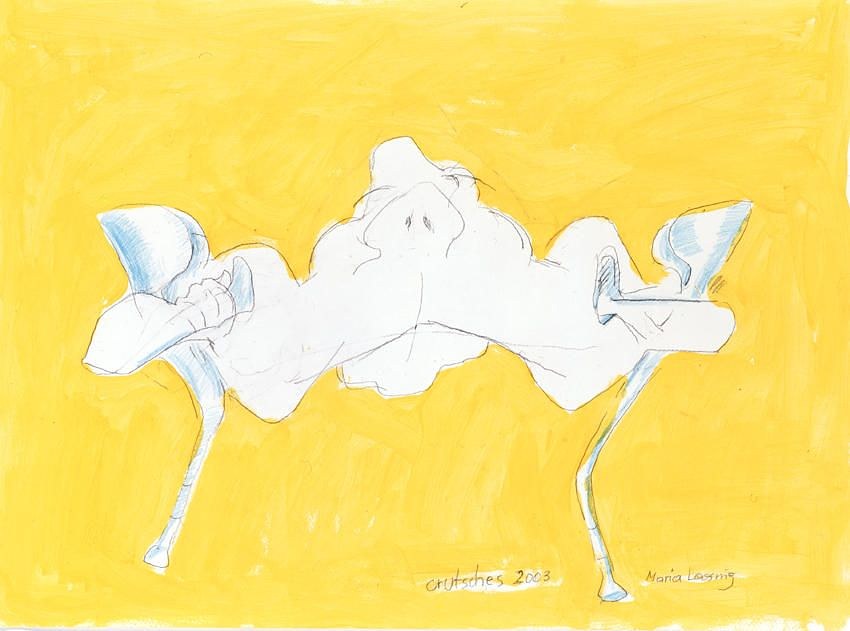 Maria Lassnig, Untitled at Petzel, photo 16