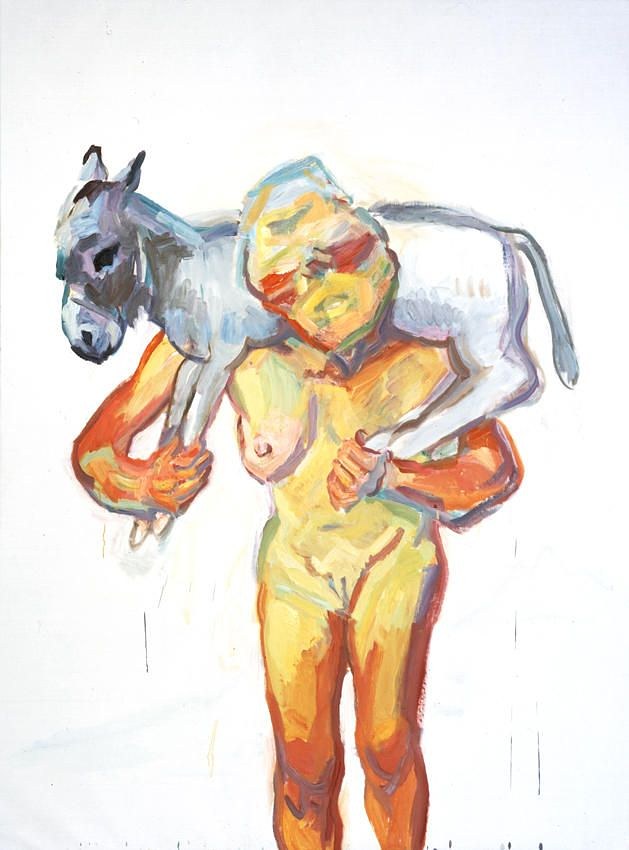 Maria Lassnig, Untitled at Petzel, photo 2