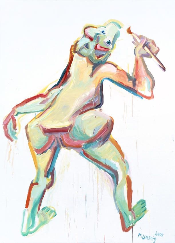 Maria Lassnig, Untitled at Petzel, photo 4