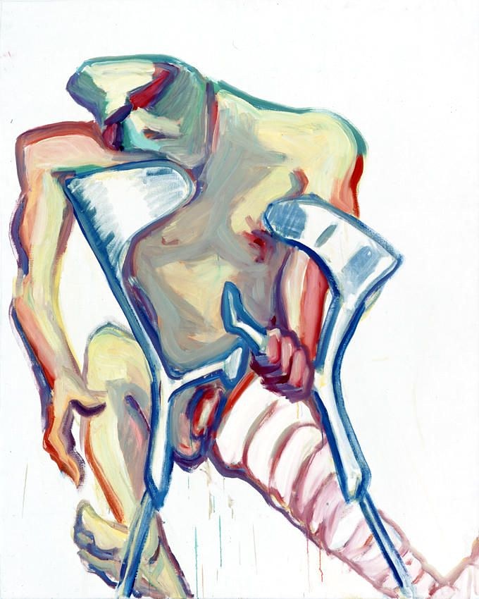 Maria Lassnig, Untitled at Petzel, photo 9