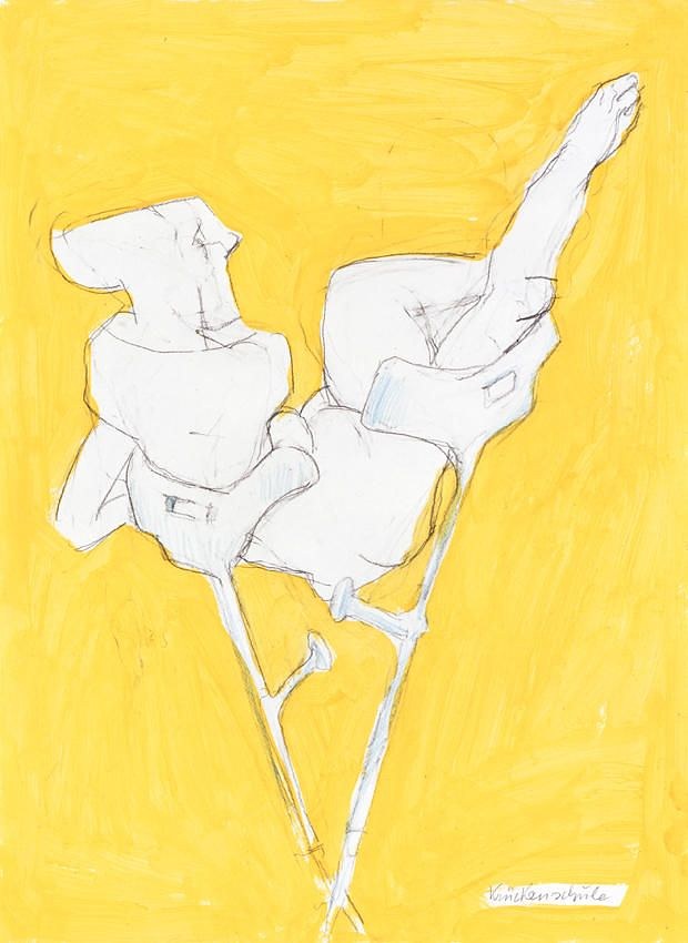 Maria Lassnig, Untitled at Petzel, photo 21