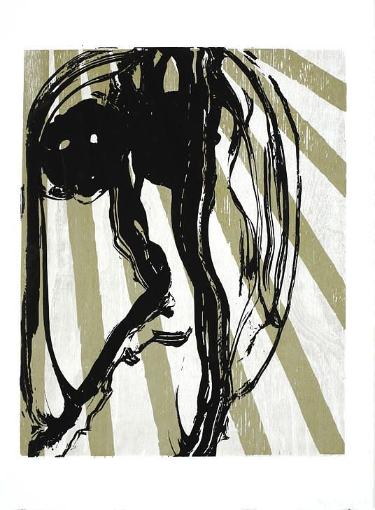 Charline von Heyl, Works on Paper at Petzel, photo 4