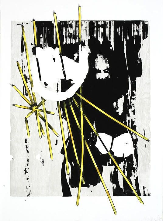 Charline von Heyl, Works on Paper at Petzel, photo 12