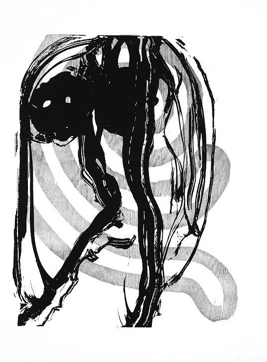 Charline von Heyl, Works on Paper at Petzel, photo 19