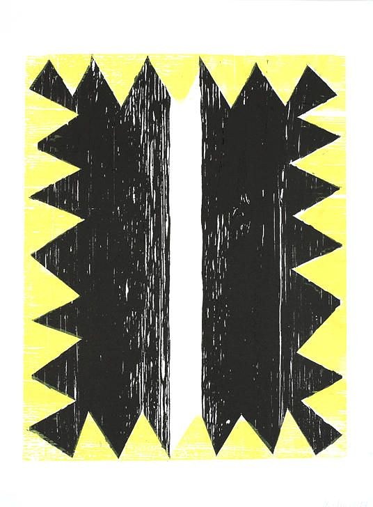 Charline von Heyl, Works on Paper at Petzel, photo 27