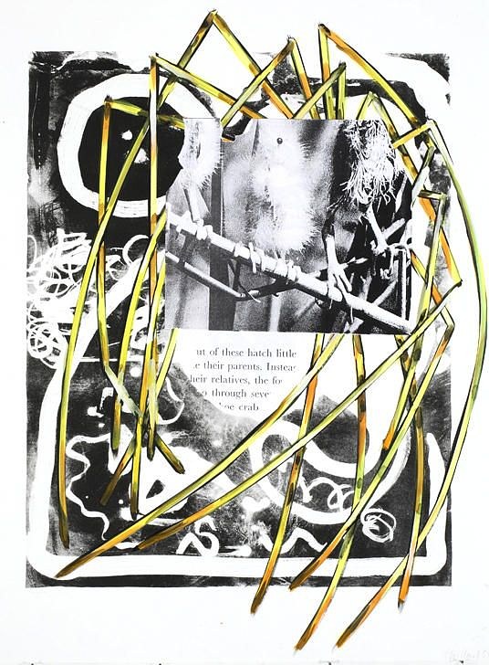 Charline von Heyl, Works on Paper at Petzel, photo 17