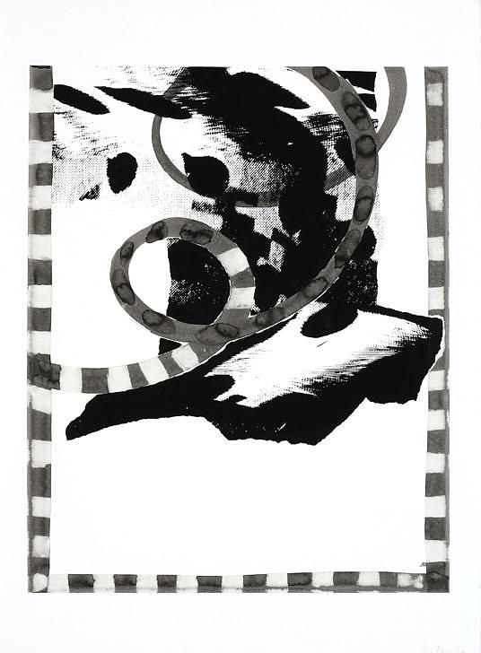 Charline von Heyl, Works on Paper at Petzel, photo 21