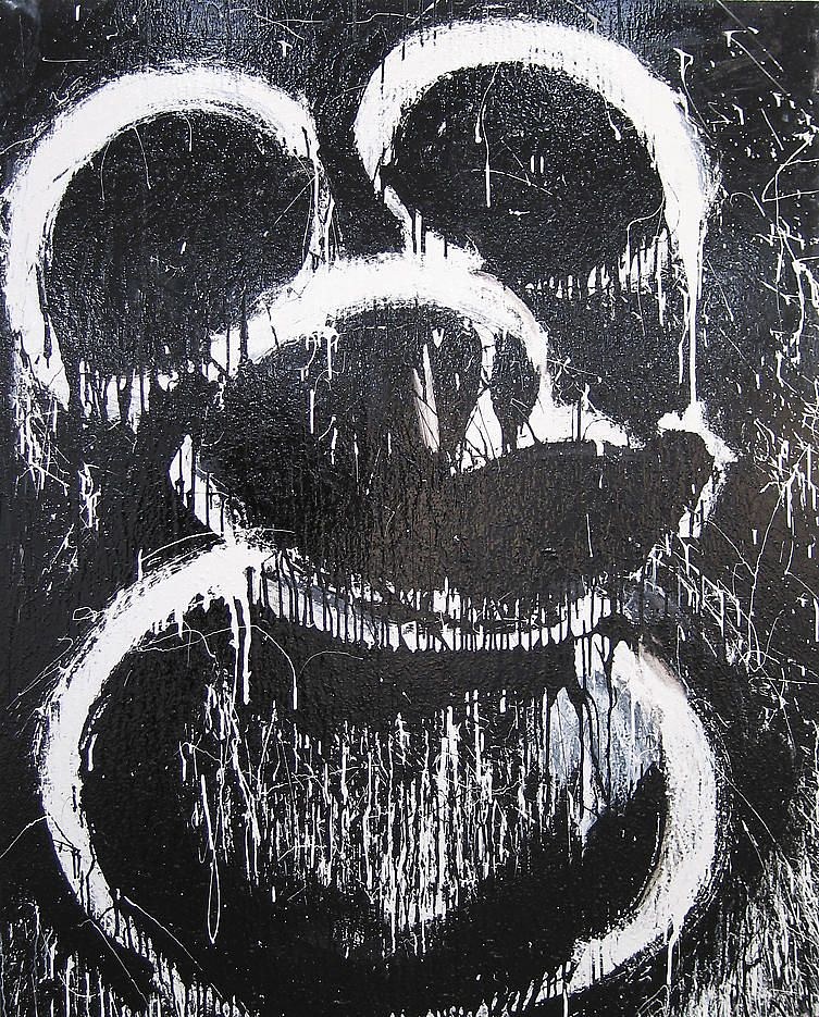 Joyce Pensato, The Eraser at Petzel, photo 6