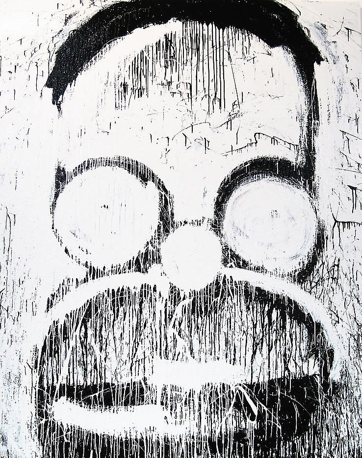 Joyce Pensato, The Eraser at Petzel, photo 14
