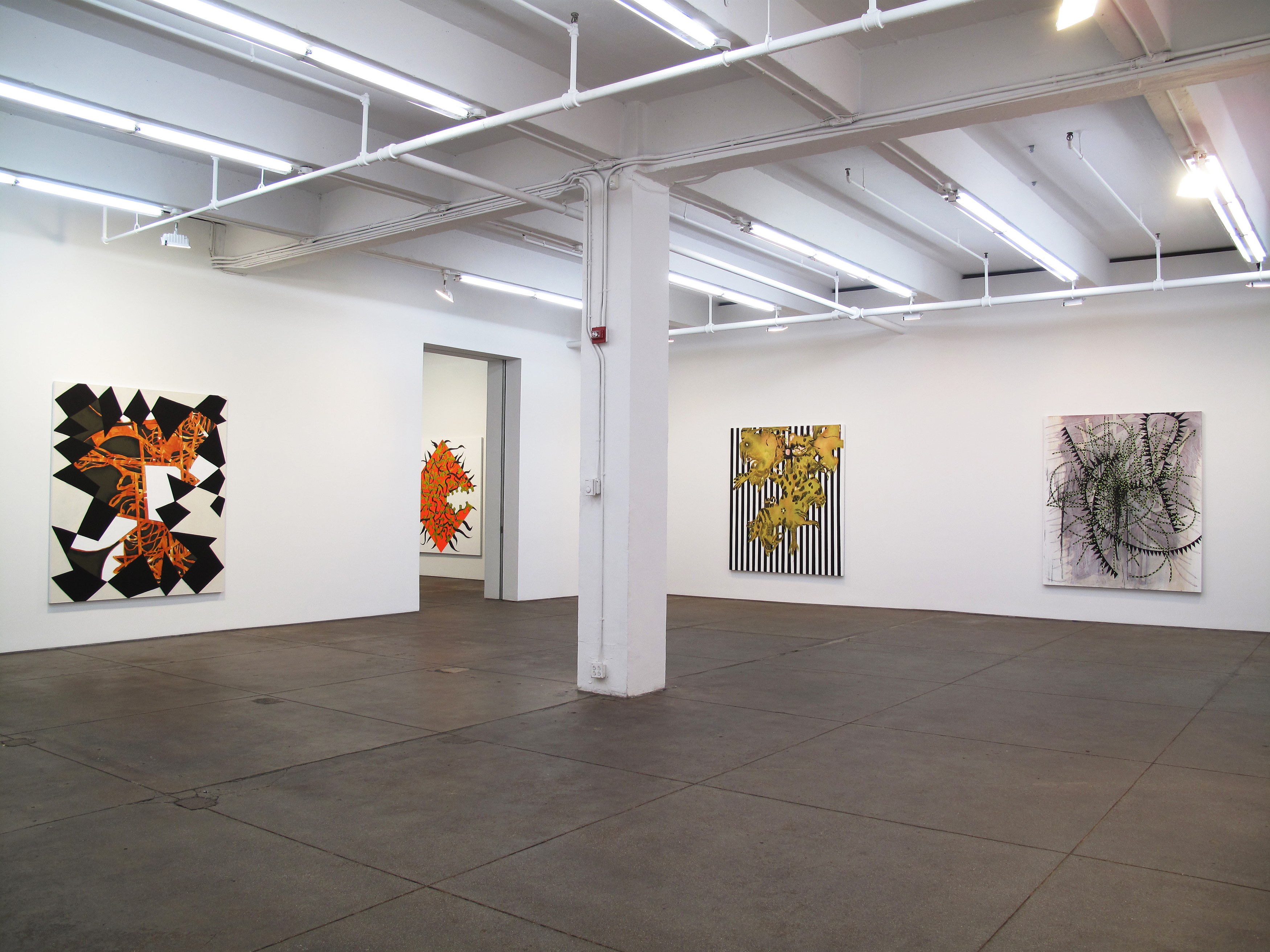 Charline von Heyl, Untitled at Petzel, photo 2