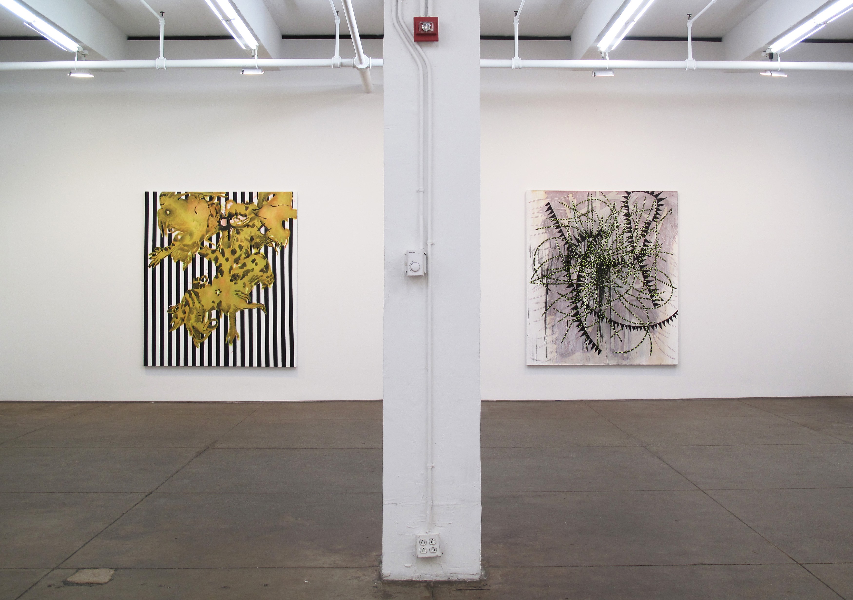 Charline von Heyl, Untitled at Petzel, photo 3
