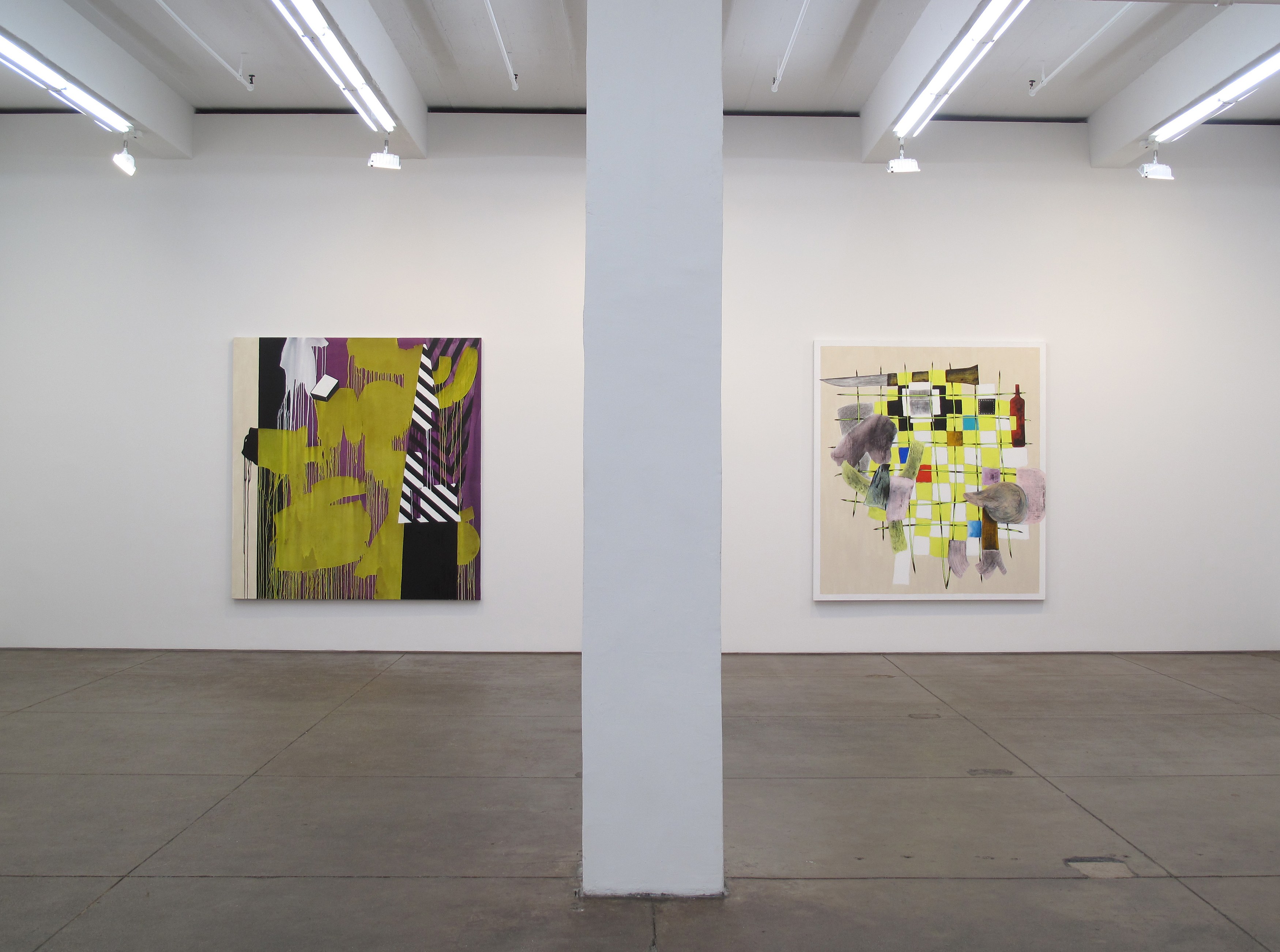Charline von Heyl, Untitled at Petzel, photo 4