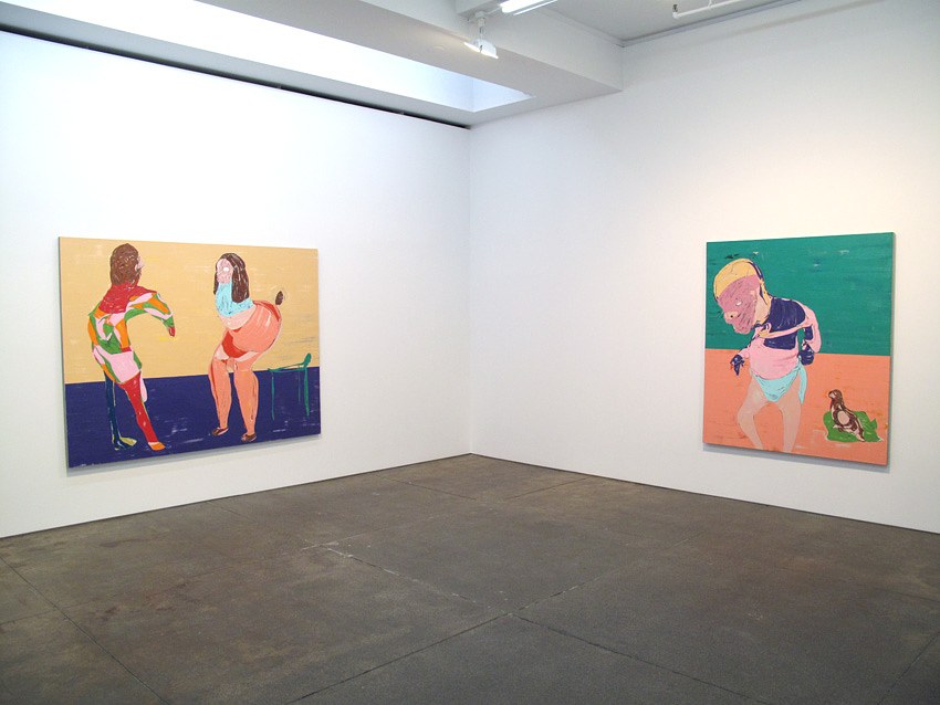 Nicola Tyson, Untitled at Petzel, photo 3