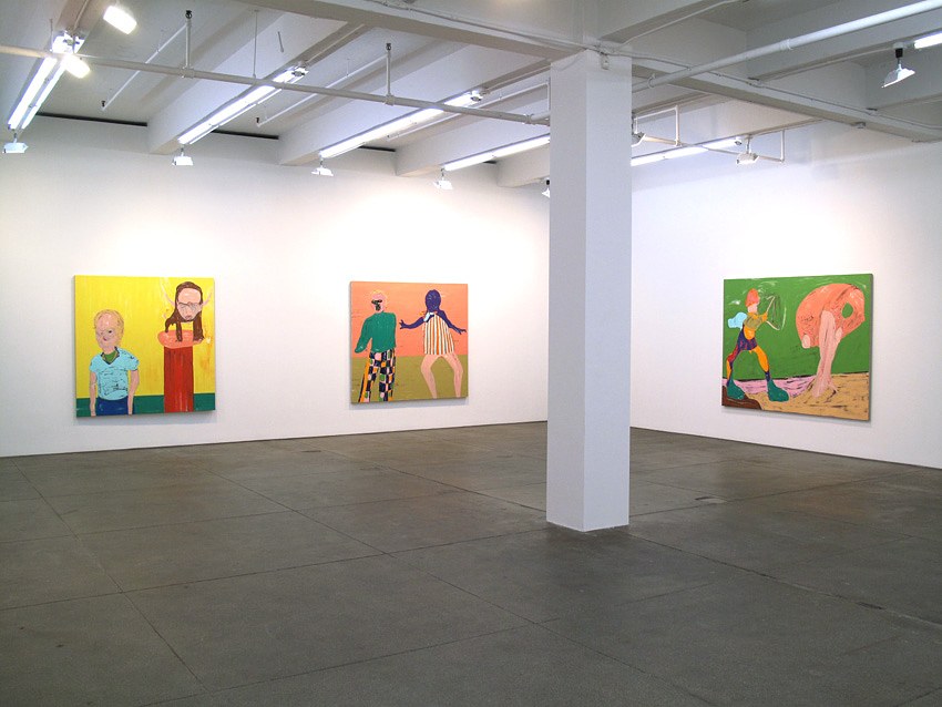 Nicola Tyson, Untitled at Petzel, photo 2