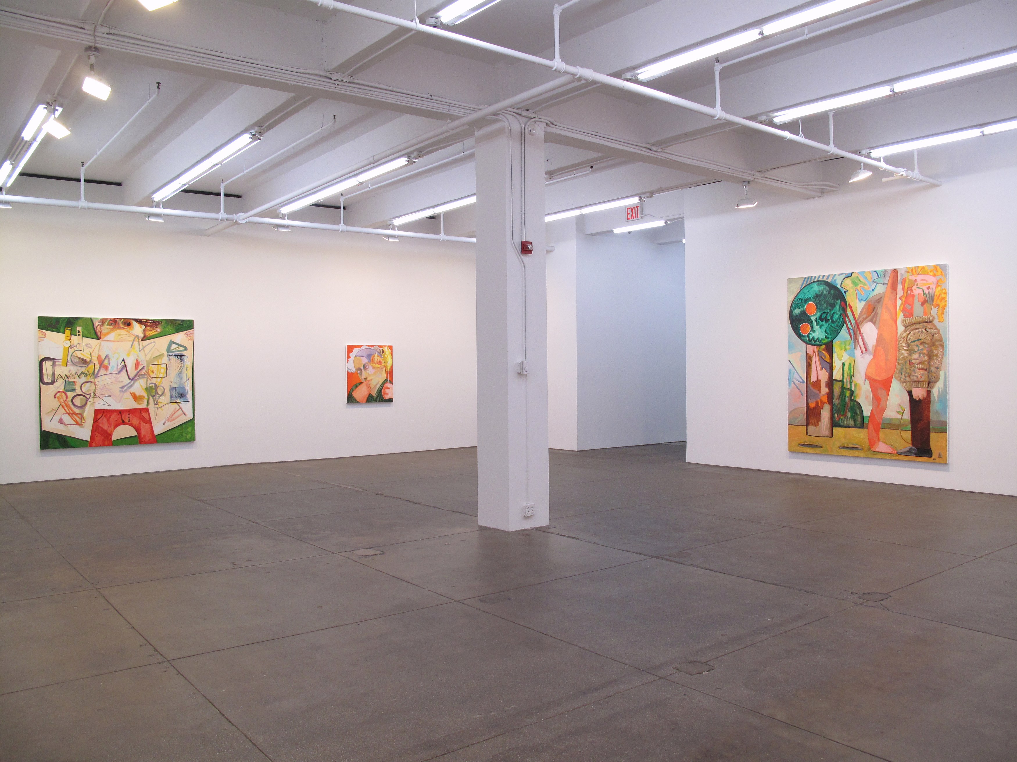 Dana Schutz, Piano in the Rain at Petzel, photo 3