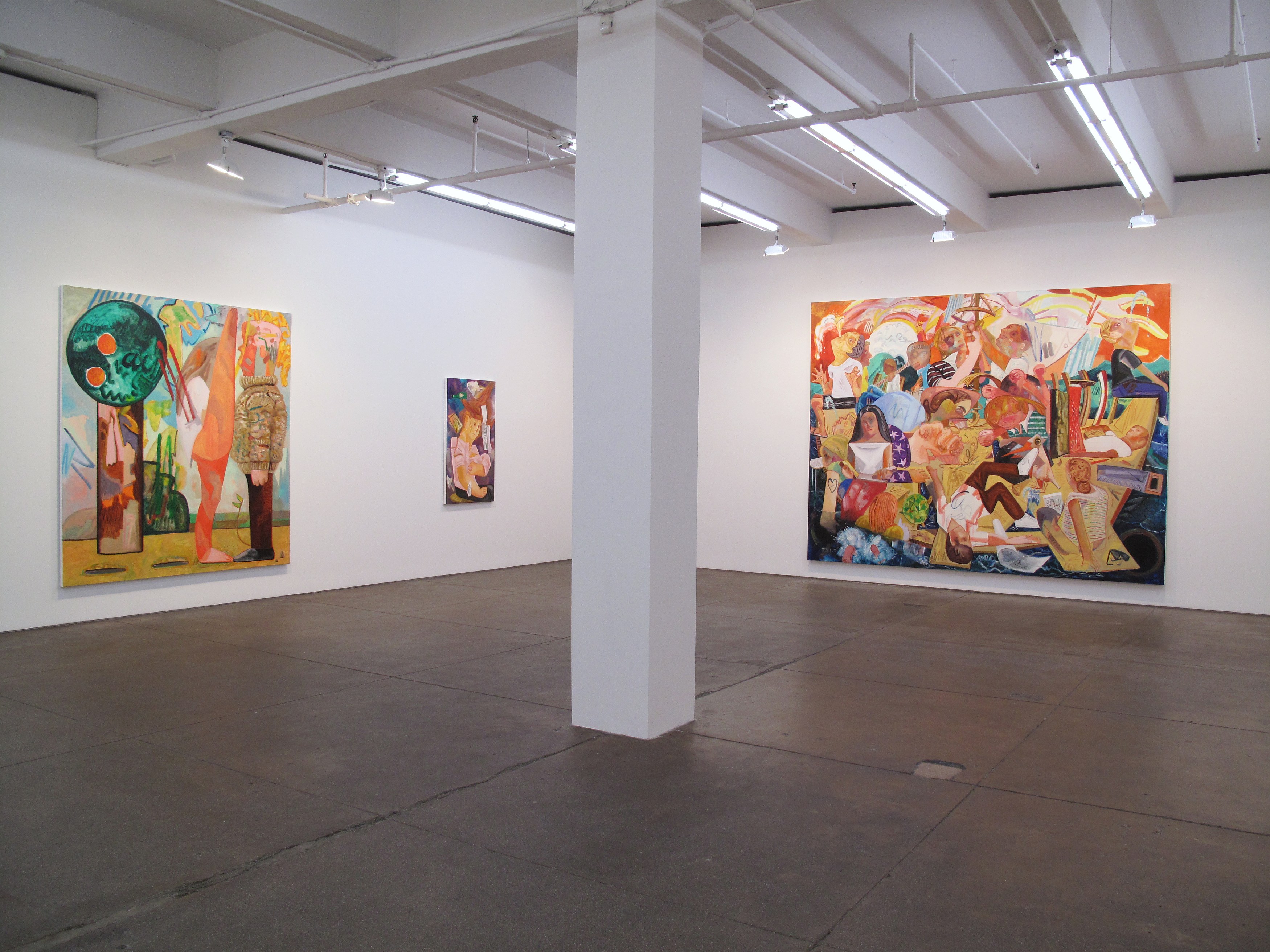 Dana Schutz, Piano in the Rain at Petzel, photo 4