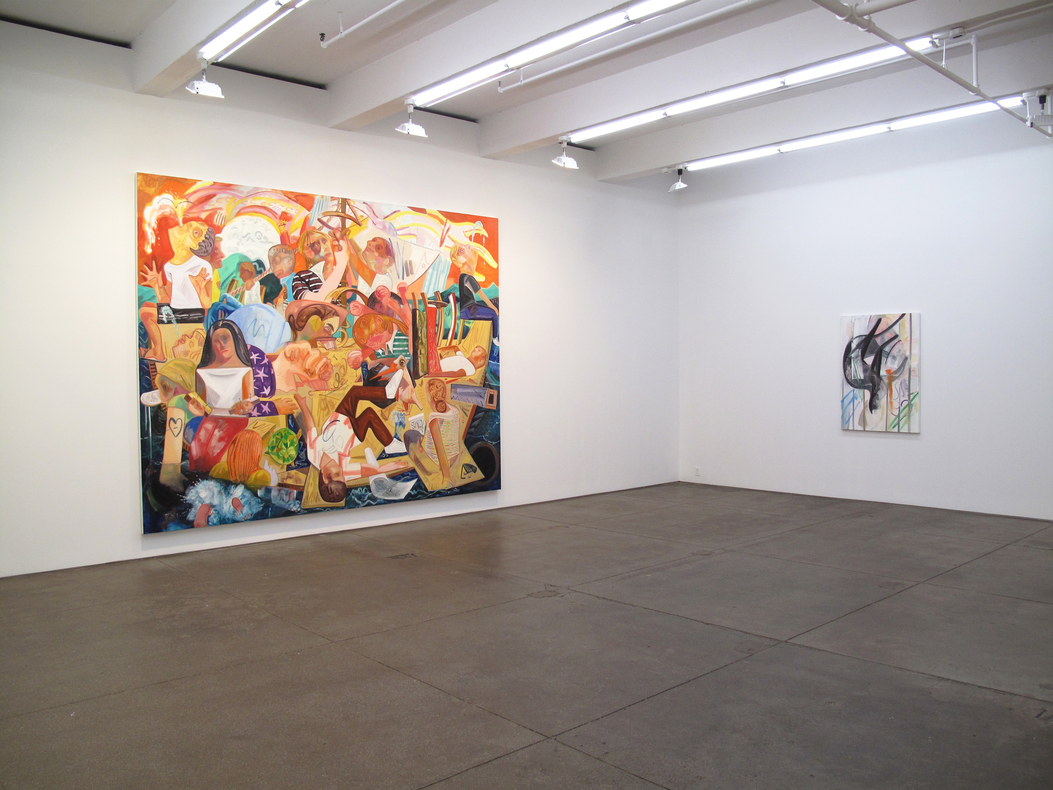 Dana Schutz, Piano in the Rain at Petzel, photo 7
