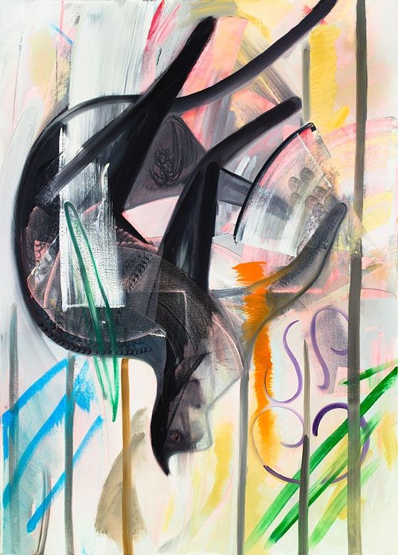 Dana Schutz, Piano in the Rain at Petzel, photo 13