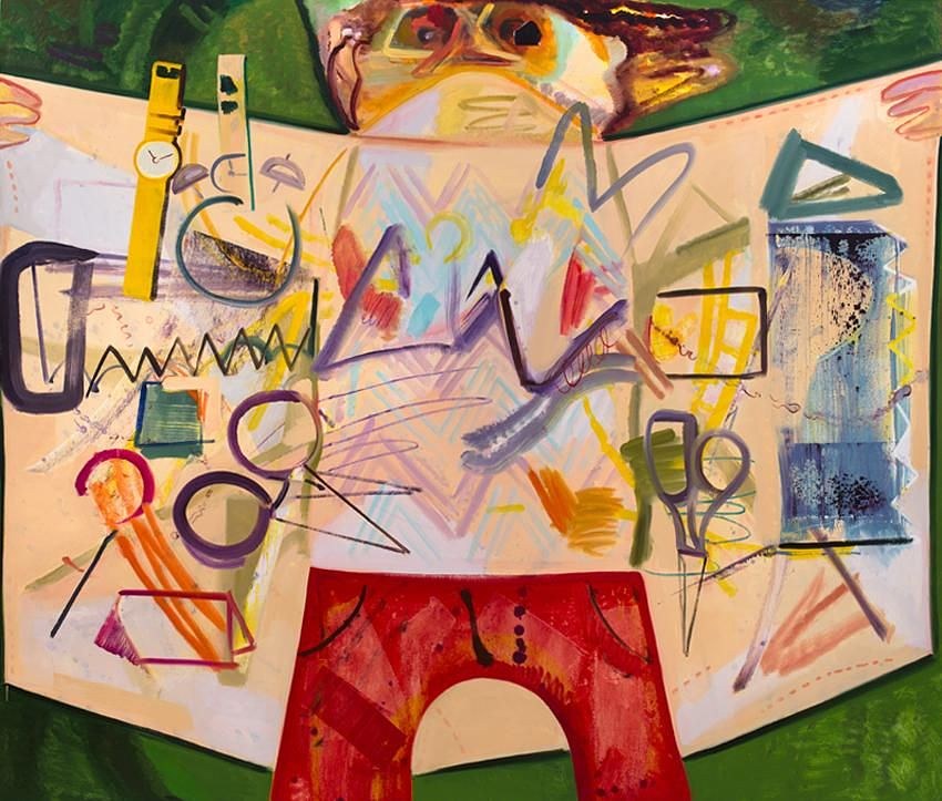 Dana Schutz, Piano in the Rain at Petzel, photo 15