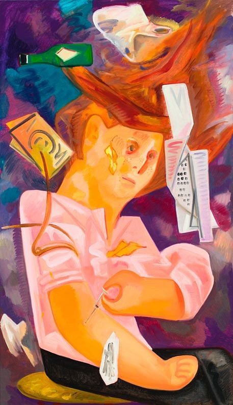 Dana Schutz, Piano in the Rain at Petzel, photo 16