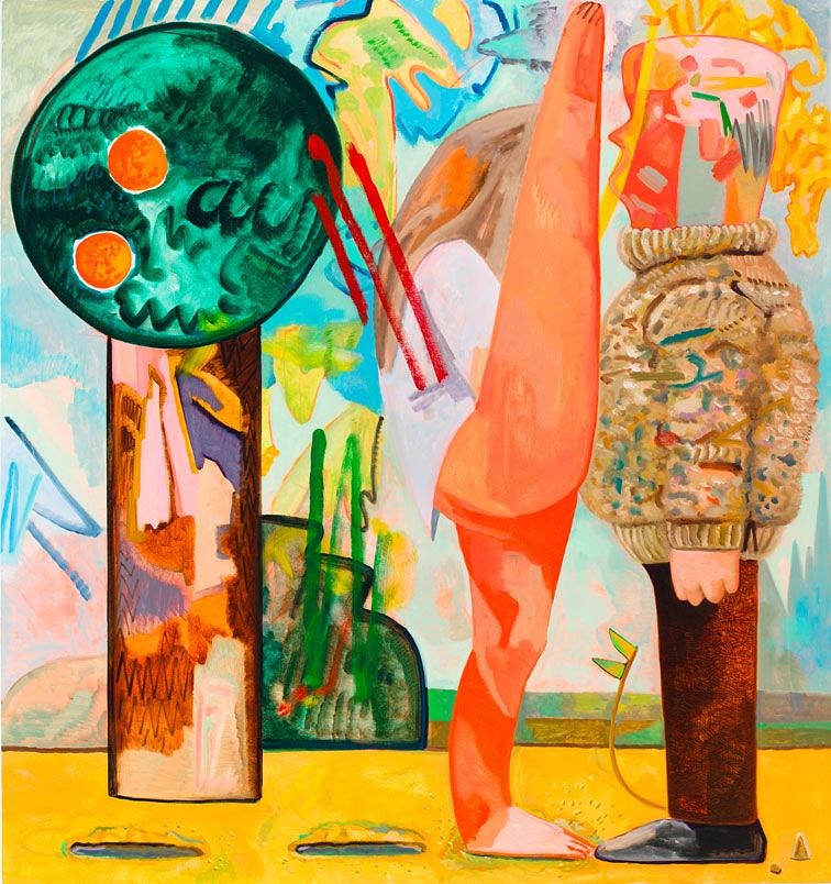 Dana Schutz, Piano in the Rain at Petzel, photo 21