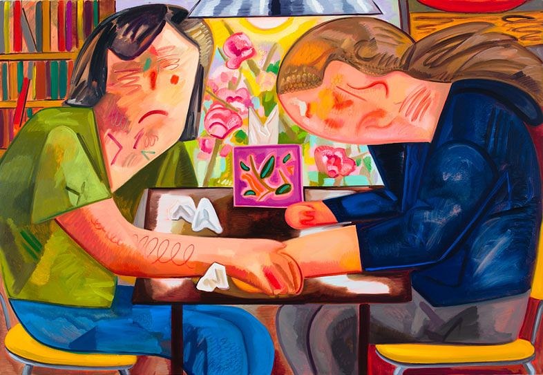 Dana Schutz, Piano in the Rain at Petzel, photo 23