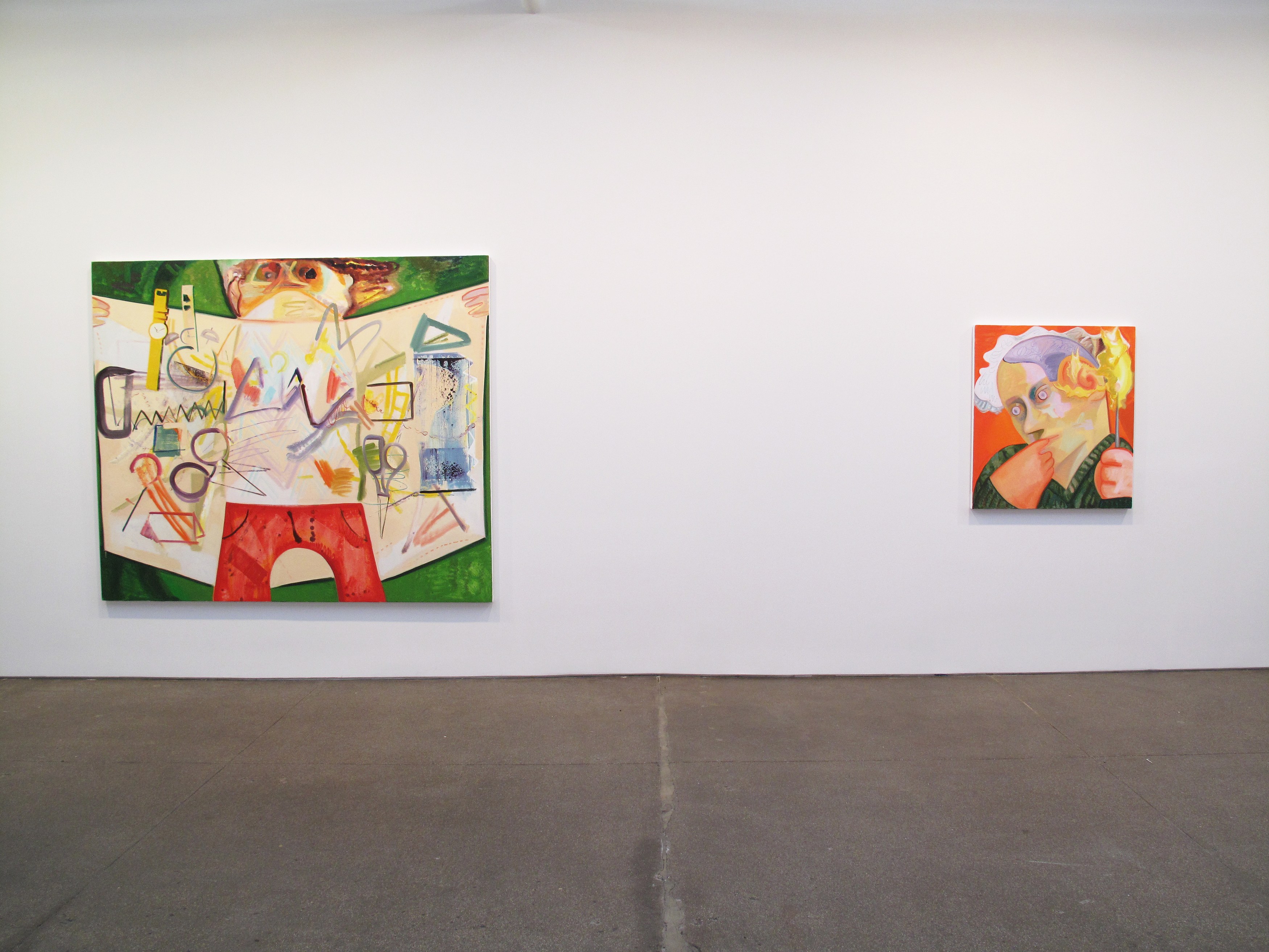 Dana Schutz, Piano in the Rain at Petzel, photo 12