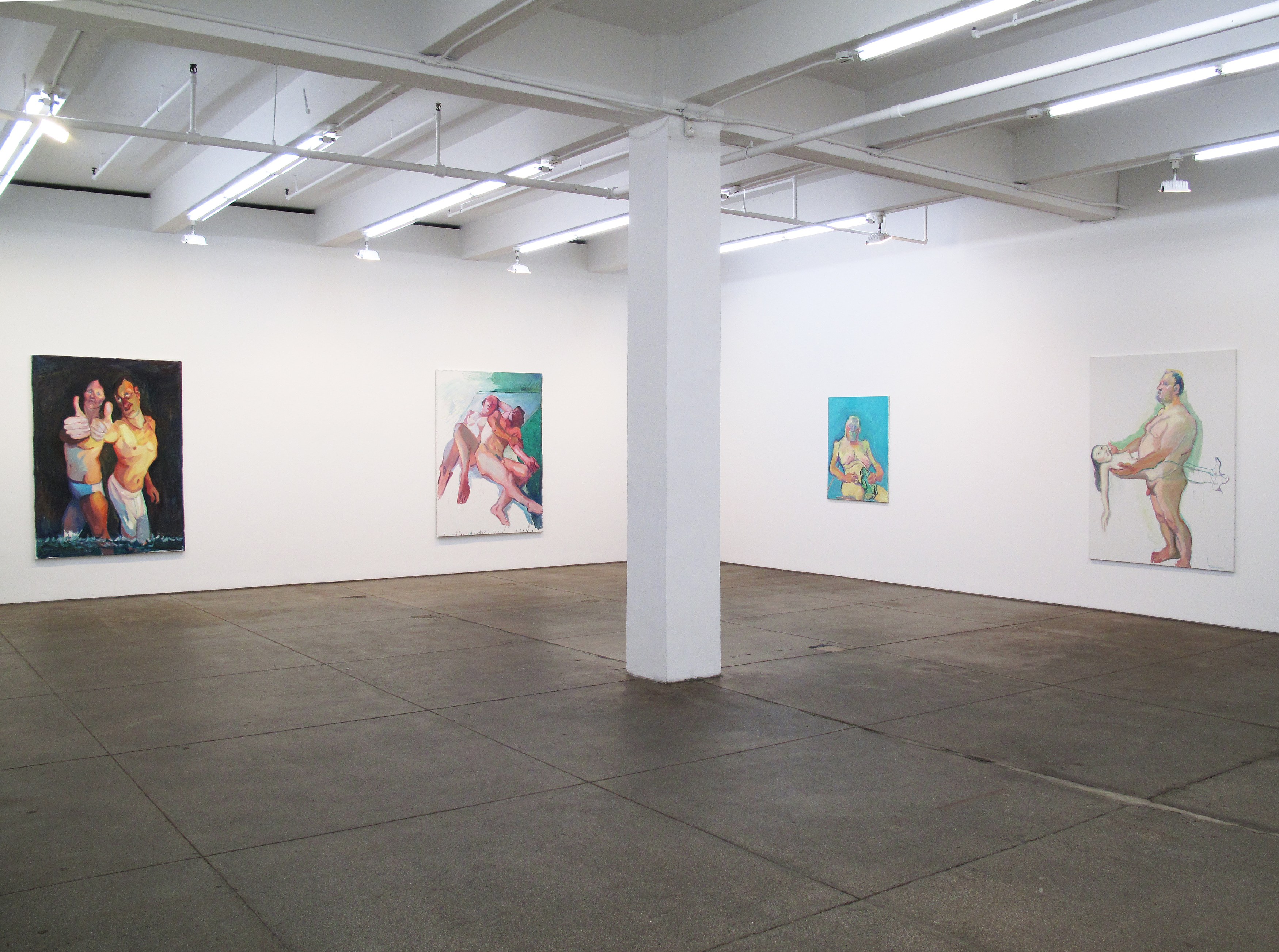 Maria Lassnig, Untitled at Petzel, photo 2
