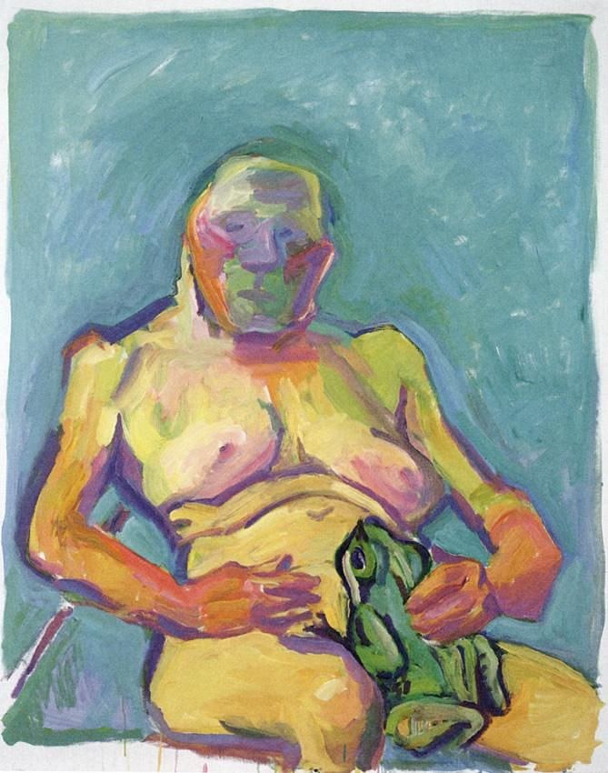 Maria Lassnig, Untitled at Petzel, photo 7