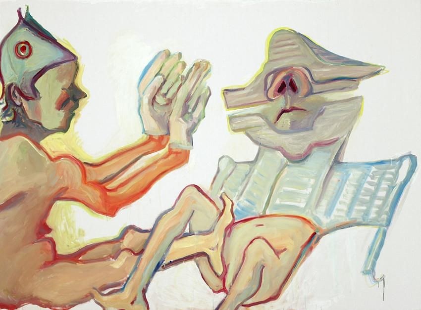 Maria Lassnig, Untitled at Petzel, photo 13
