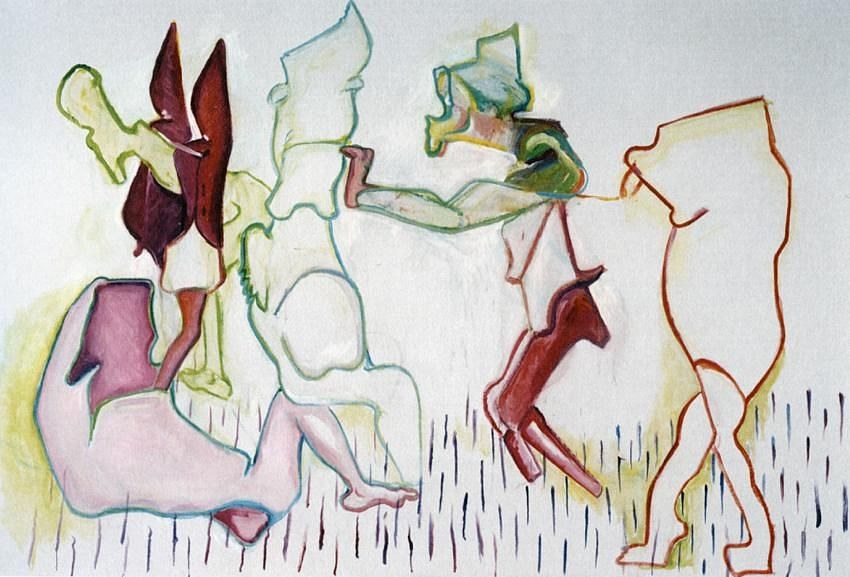 Maria Lassnig, Untitled at Petzel, photo 18