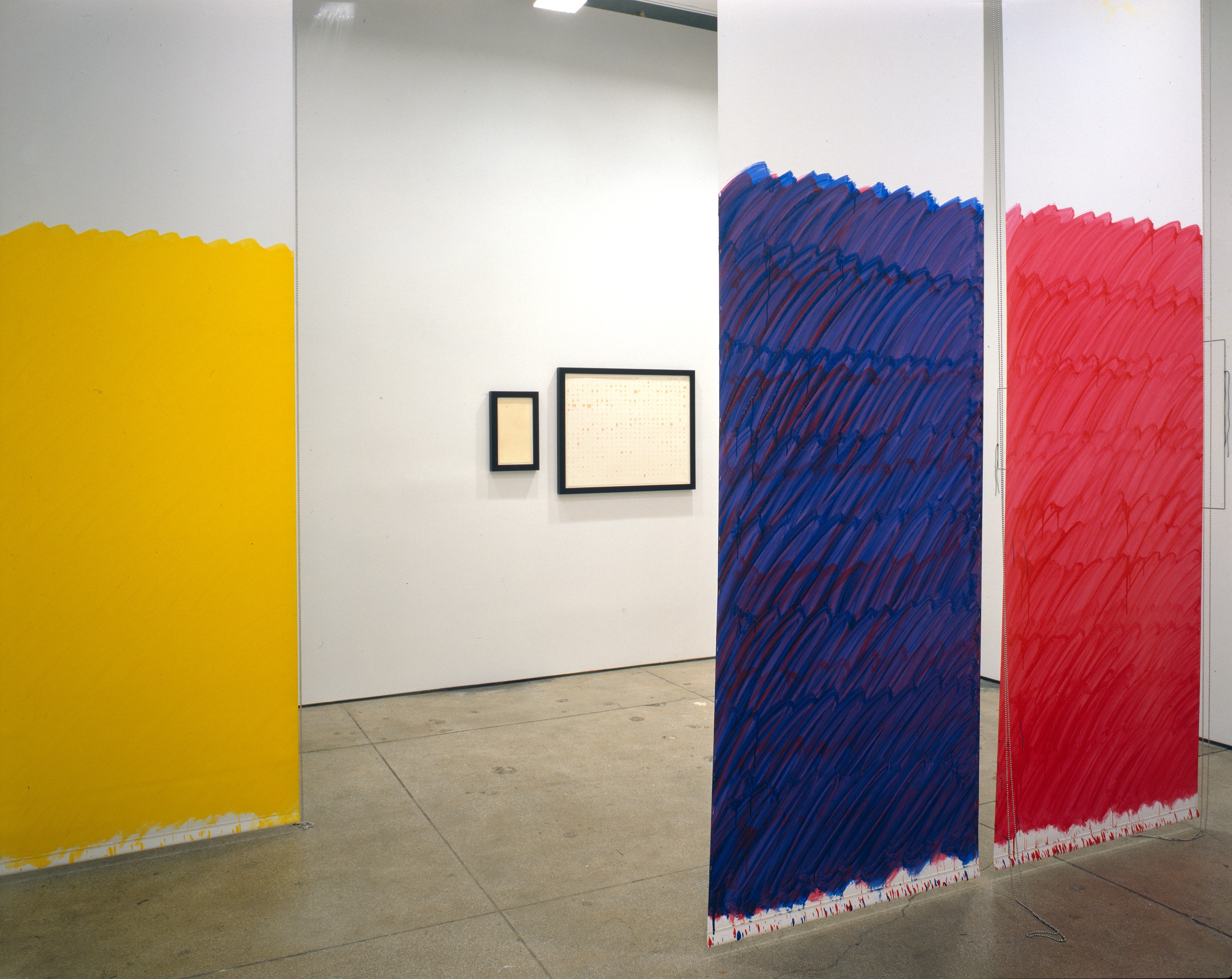 Stephen Prina, Painting at Petzel, photo 2