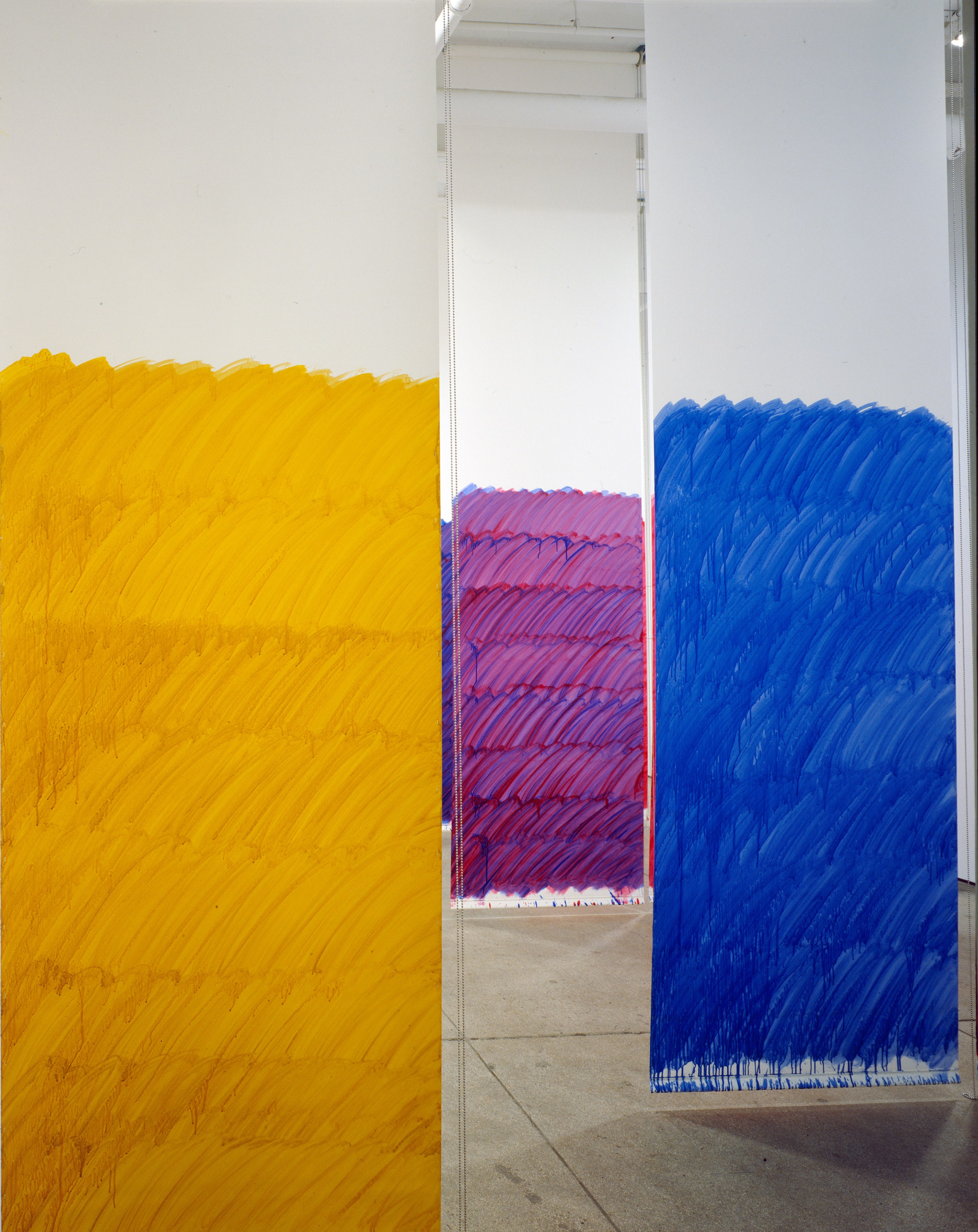 Stephen Prina, Painting at Petzel, photo 4