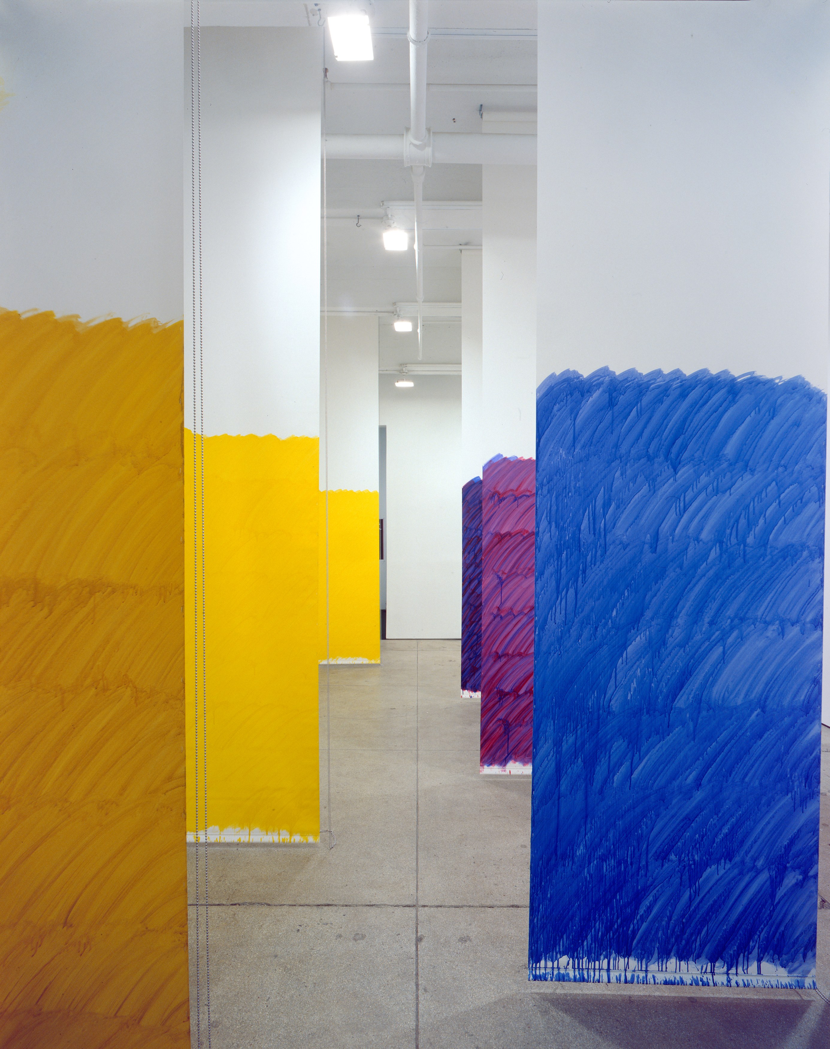 Stephen Prina, Painting at Petzel, photo 3