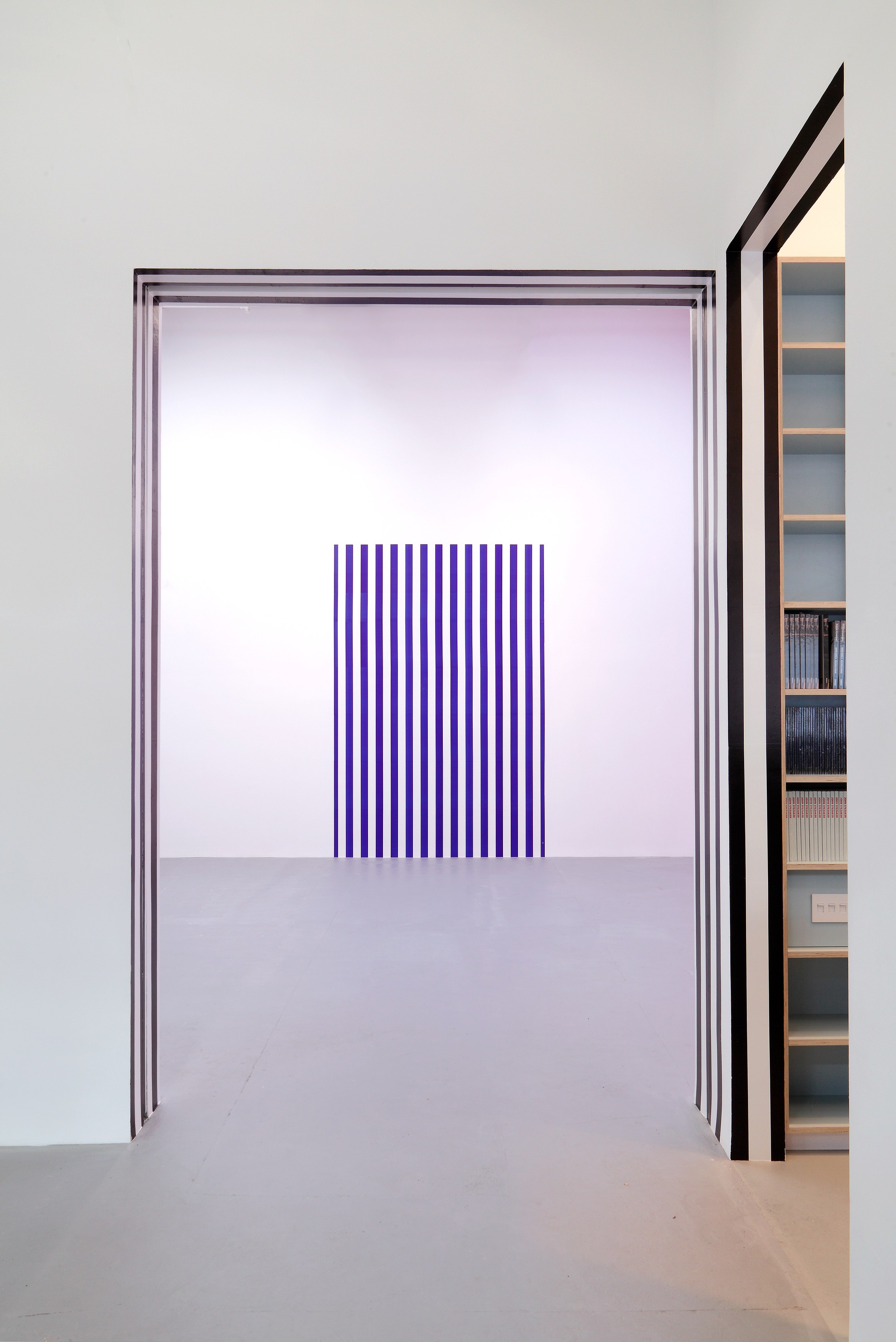 Daniel Buren, Electricity Paper Vinyl… <br>Works in Situ & Situated Works from 1968 to 2013 <br>(DEDICATED TO MICHAEL ASHER) at Petzel, photo 12