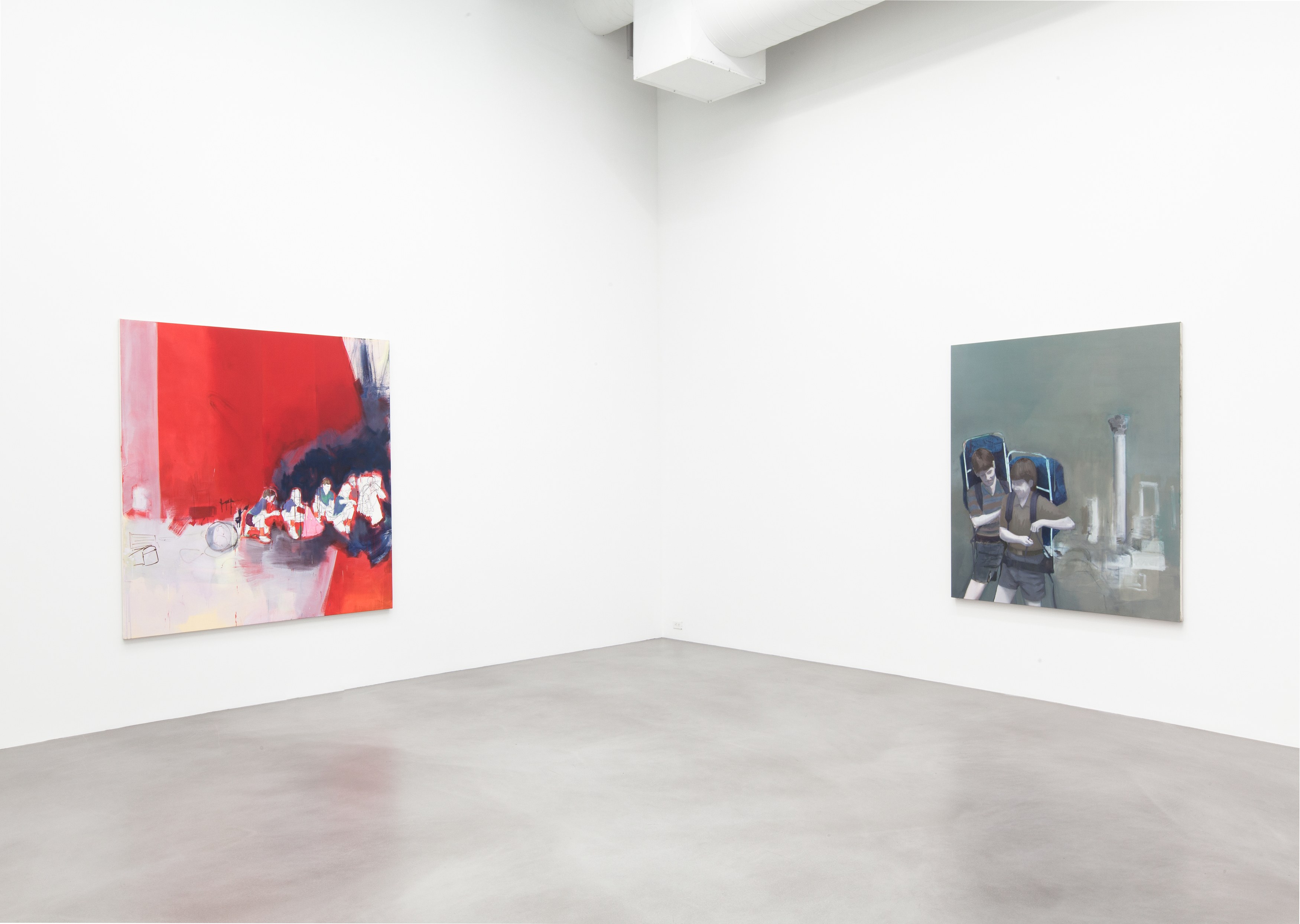 Thomas Eggerer, Gesture and Territory at Petzel, photo 2