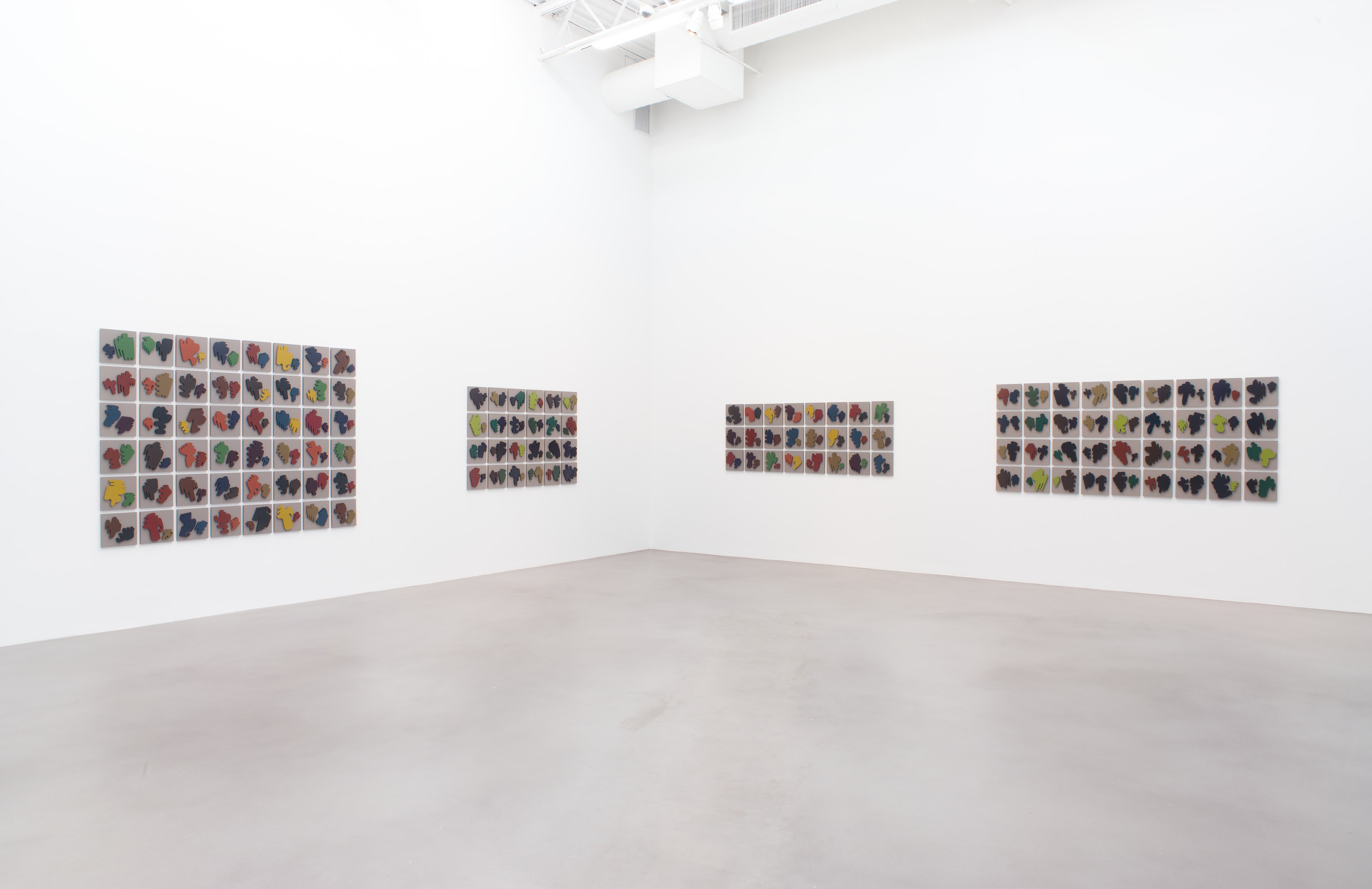 Allan McCollum, The Shapes Project: Perfect Couples at Petzel, photo 3