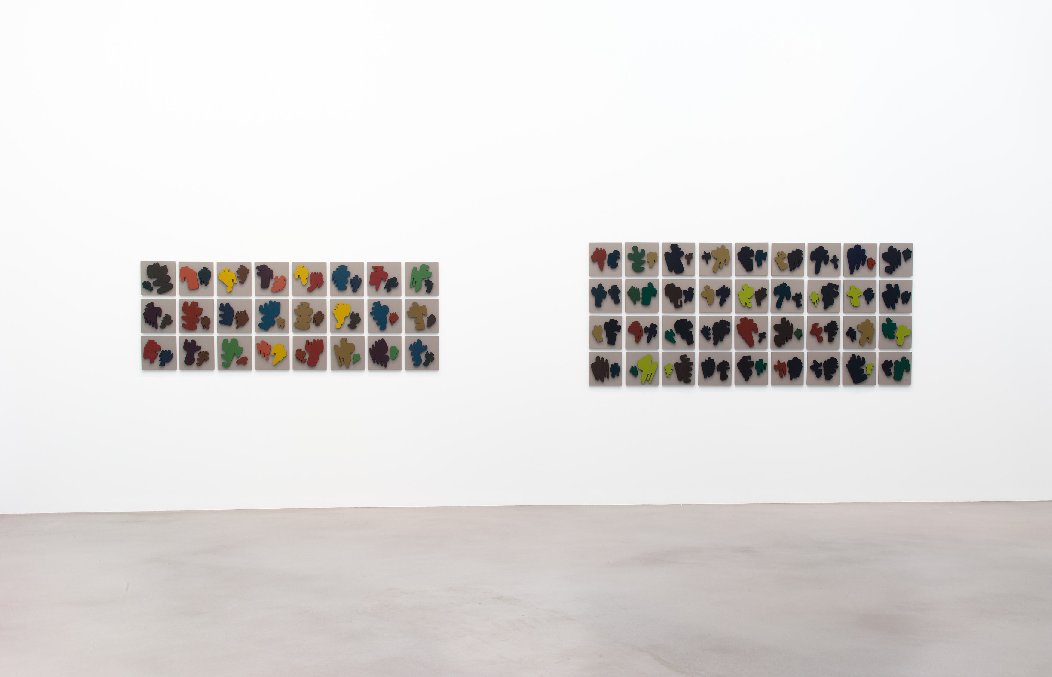 Allan McCollum, The Shapes Project: Perfect Couples at Petzel, photo 4