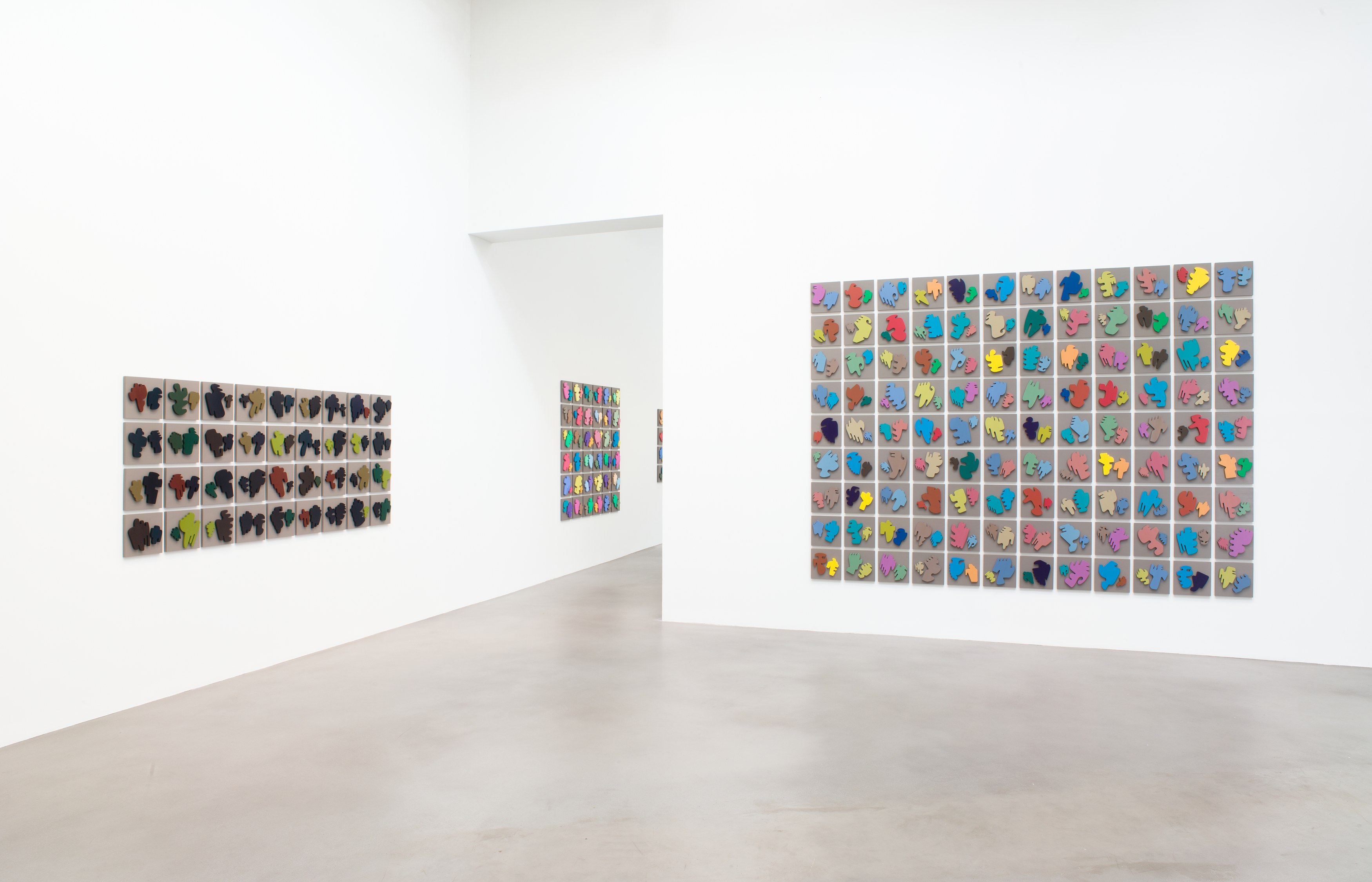 Allan McCollum, The Shapes Project: Perfect Couples at Petzel, photo 6