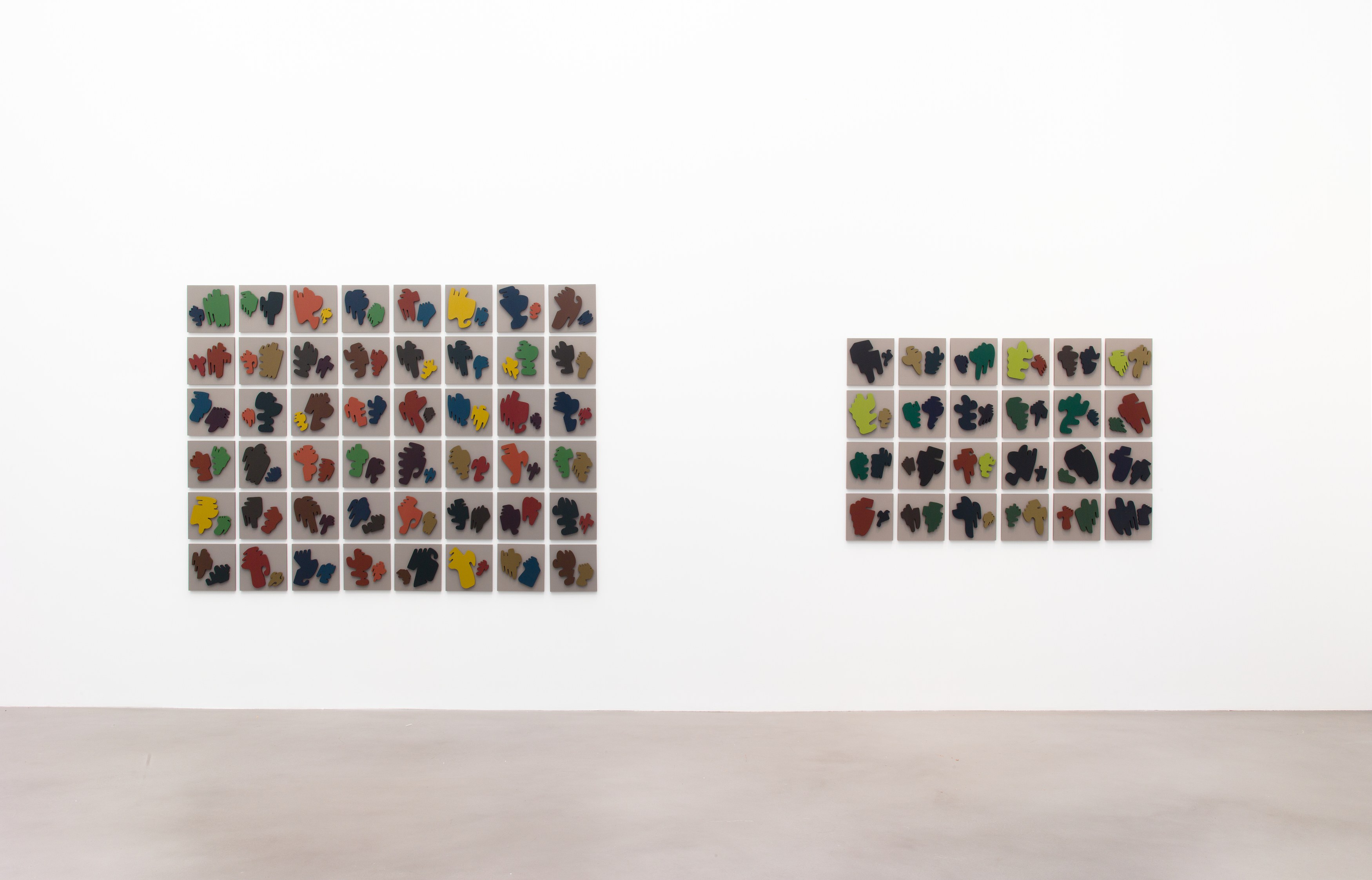 Allan McCollum, The Shapes Project: Perfect Couples at Petzel, photo 9