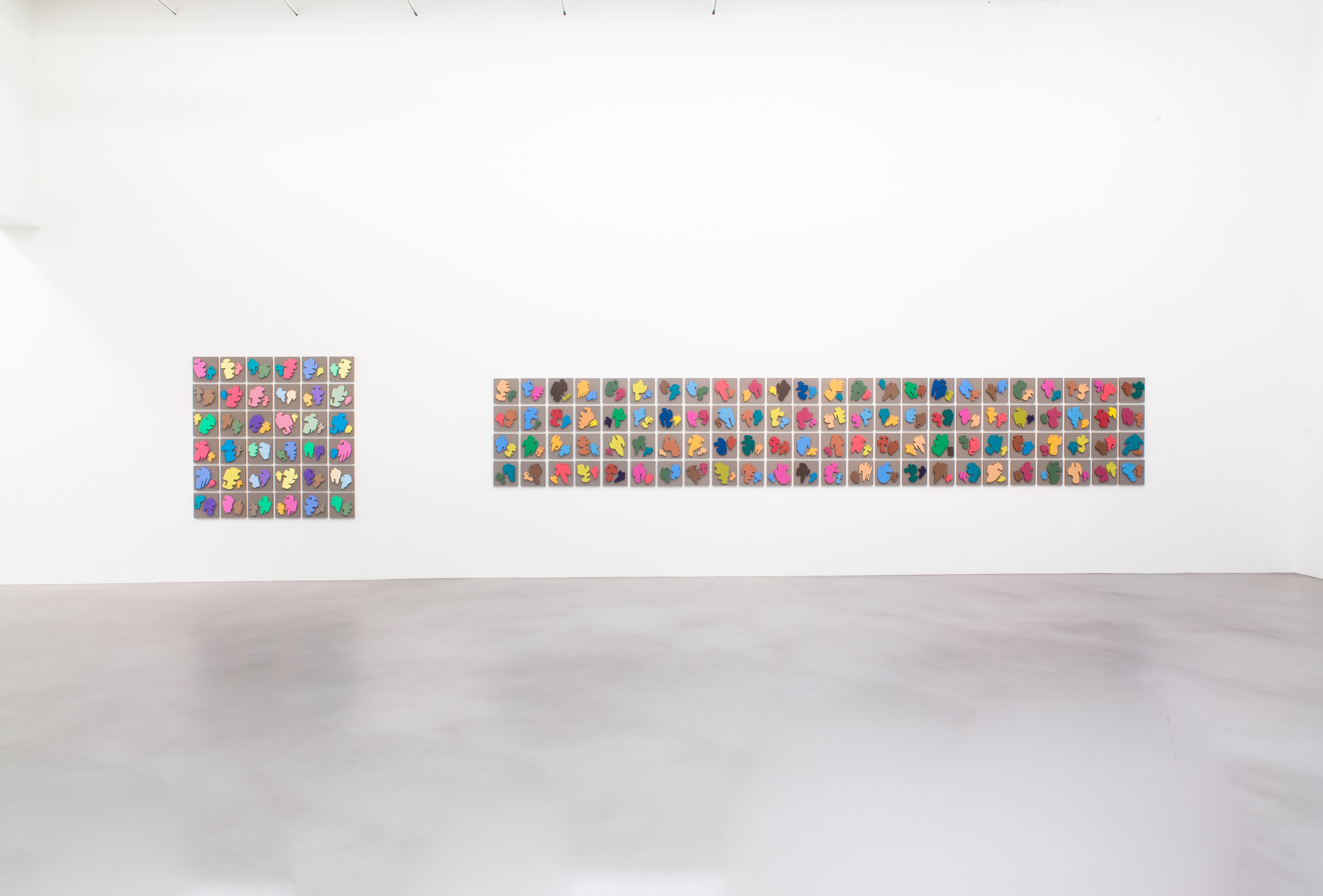 Allan McCollum, The Shapes Project: Perfect Couples at Petzel, photo 11