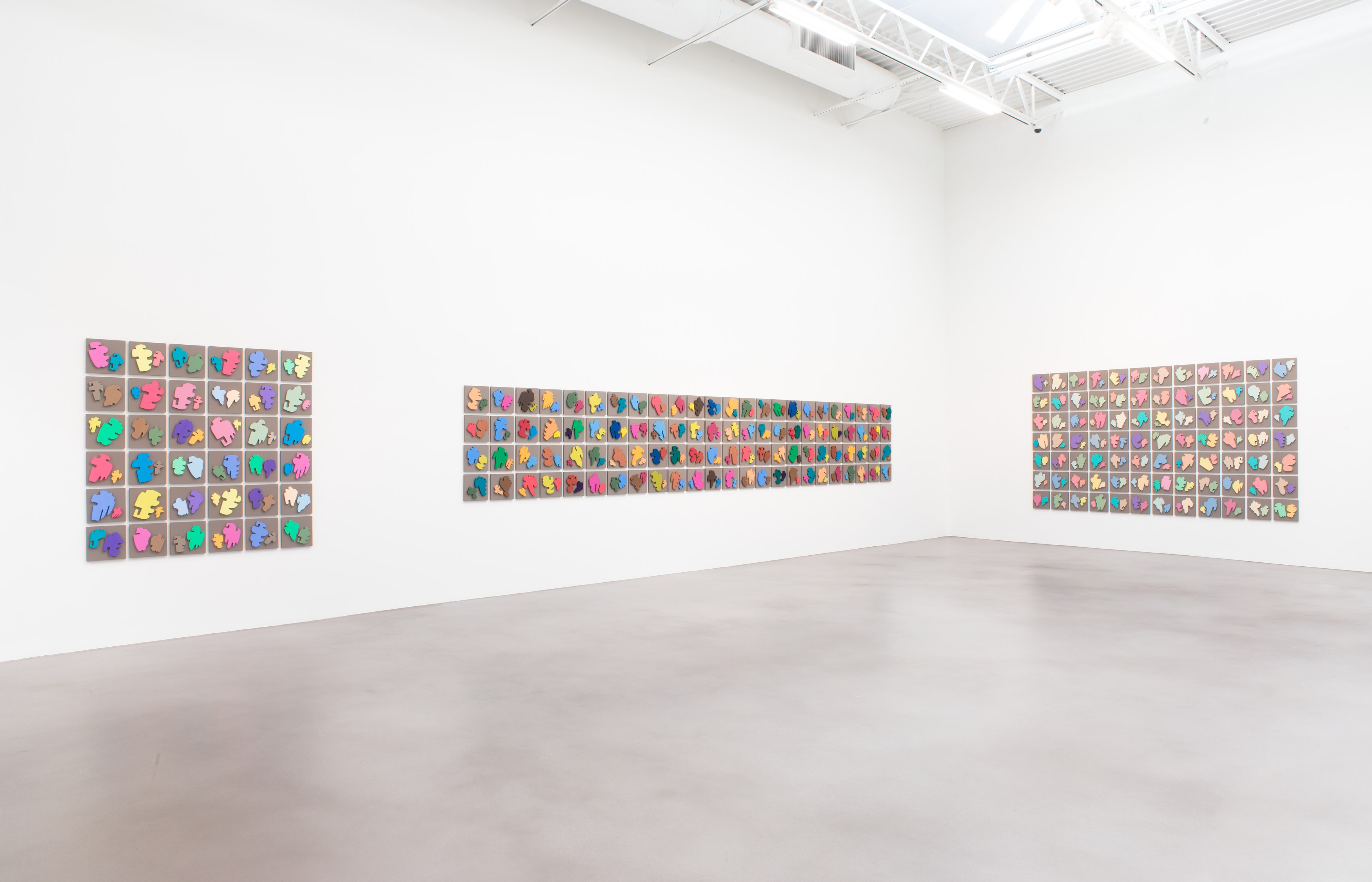 Allan McCollum, The Shapes Project: Perfect Couples at Petzel, photo 10