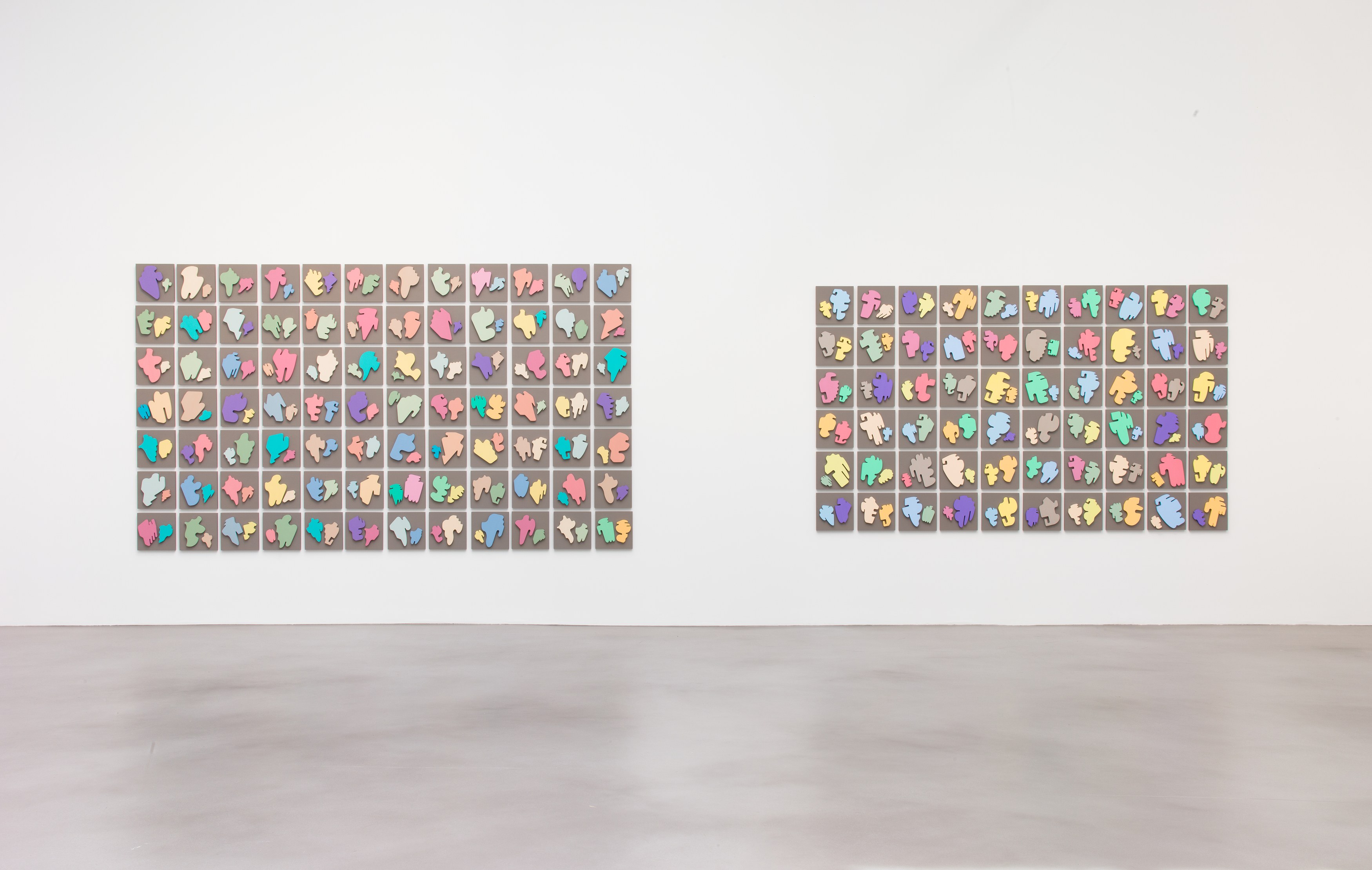 Allan McCollum, The Shapes Project: Perfect Couples at Petzel, photo 12