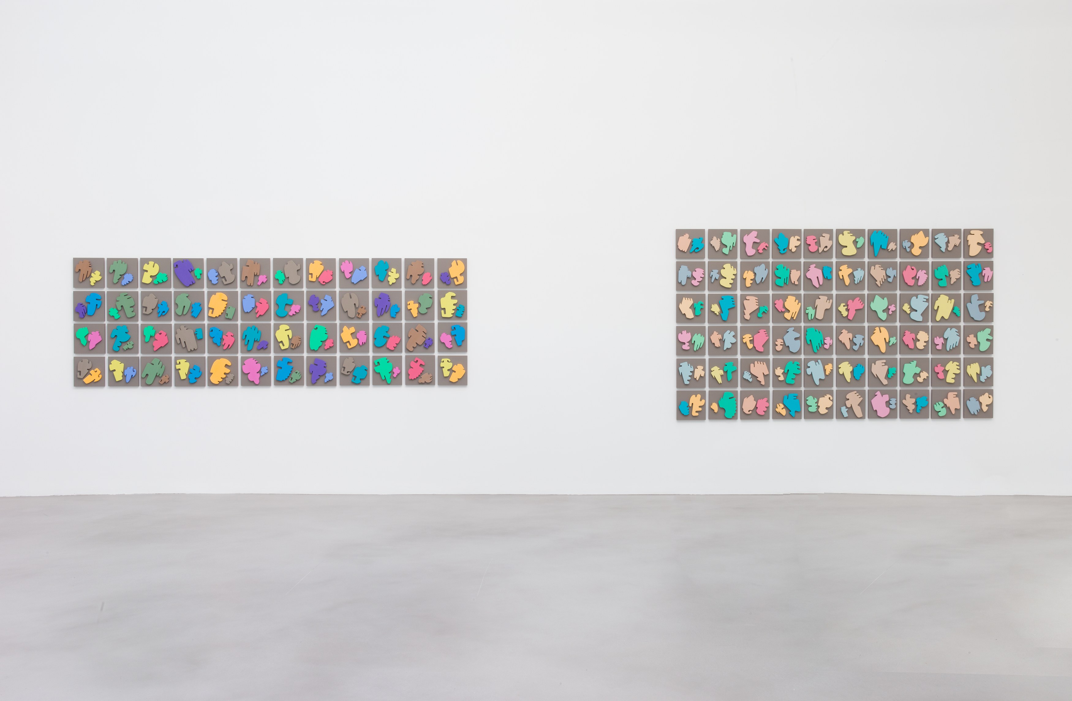 Allan McCollum, The Shapes Project: Perfect Couples at Petzel, photo 14